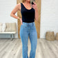 Paula High Rise Pull On Slim Bootcut