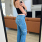 Clarissa High Rise Wide Leg Cargo Jeans