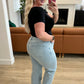 Judy Blue  Brooke High Rise TUMMY Control Top Vintage Wash Straight Jeans