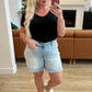 Judy Blue Jenny High Rise Cutoff Dad Shorts