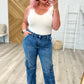 Clarissa High Rise Wide Leg Cargo Jeans