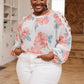 Maisy Floral Blouse in Ivory