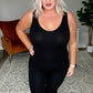 Ribbed V-Neck Bodysuit