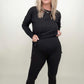 Zenana Brushed Microfiber Long Sleeve Top And Legging Set
