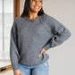 In Depth Crewneck Sweater in Charcoal