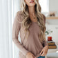Indeed You Do Long Sleeve V-Neck Top