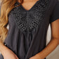 In the Detail Crocheted Accent Top