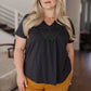 In the Detail Crocheted Accent Top