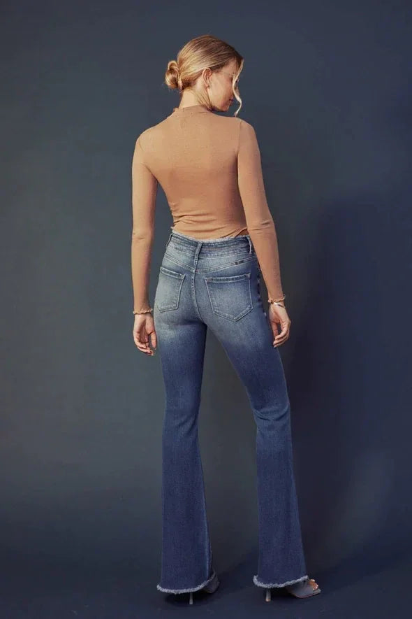 Kan can Boot cut Non Distressed Jeans