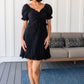It's Cocktail Hour Ruffle Detail Dress