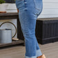 Jones High Rise Cuffed Straight Jeans