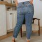 Josie Mid Rise Button Fly Boyfriend Jeans