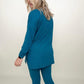 Zenana Brushed Microfiber Long Sleeve Top And Legging Set