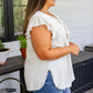 Keep Me Posted Ruffle Detail Blouse