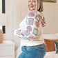 Keep On Looking Waffle Knit Hoodie
