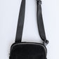 Keeping Up Sherpa Side Bag in Black