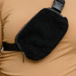 Keeping Up Sherpa Side Bag in Black