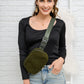 Keeping Up Sherpa Side Bag in Green