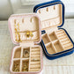 Kept and Carried Velvet Jewelry Box in Pink