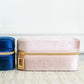 Kept and Carried Velvet Jewelry Box in Navy