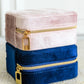 Kept and Carried Velvet Jewelry Box in Pink