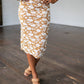 Kiss From a Rose Knit Pencil Skirt