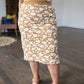 Kiss From a Rose Knit Pencil Skirt