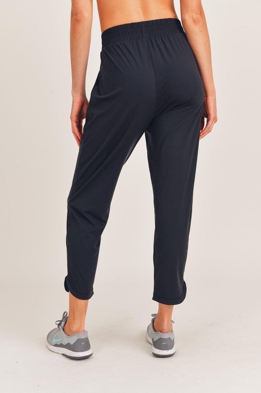 Curved Hem Joggers