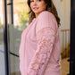 Last But Not Least Lace Sleeve Top