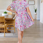 Lavender Fields Forever Floral Dress
