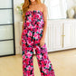 Life of the Party Floral Jumpsuit