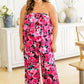 Life of the Party Floral Jumpsuit