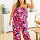 Life of the Party Floral Jumpsuit