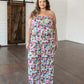 Life of the Party Floral Jumpsuit in Green