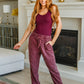 Casual But Cool Tank in Burgundy