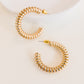 Glimpse of Heaven Coil Hoops