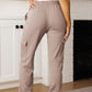 Lounge A Lot Cargo Sweatpants in Mocha