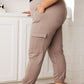Lounge A Lot Cargo Sweatpants in Mocha