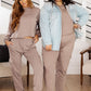 Lounge A Lot Cargo Sweatpants in Mocha