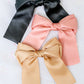 Love Story Satin Bow in Blush