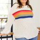 Love That For Us Striped Sweater