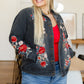Lovely Visions Flower Embroidered Jacket