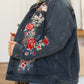 Lovely Visions Flower Embroidered Jacket