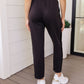 Lysa Satin Stripe Joggers