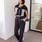 Lysa Satin Stripe Joggers
