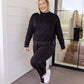 Lysa Satin Stripe Pullover