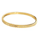 Cubic Zirconia Hinged Bangle Bracelet (With Box)