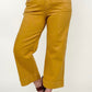 Judy Blue Solid High Waist Garment Dyed Cropped Wide Jeans