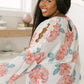Maisy Floral Blouse in Ivory