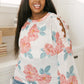 Maisy Floral Blouse in Ivory
